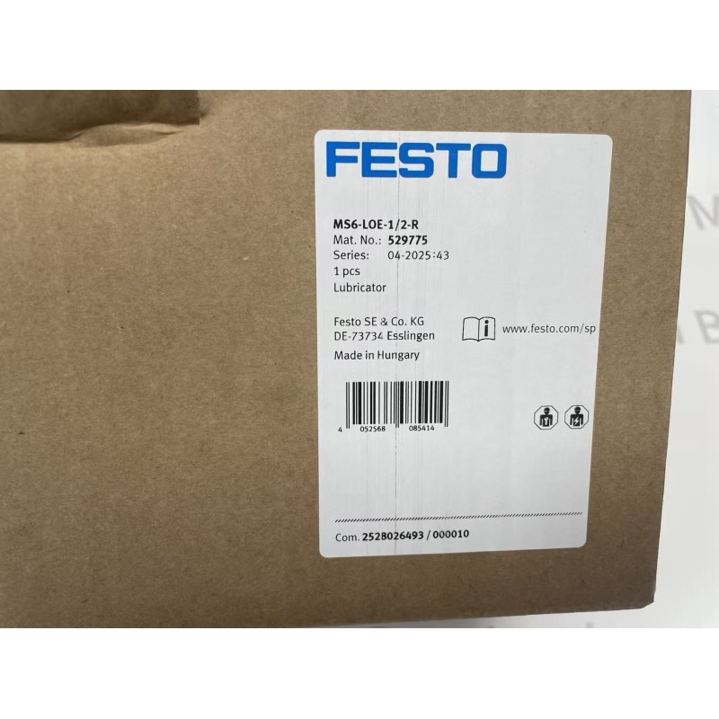 Festo MS6-LOE-1/2-R Air Line Lubricator