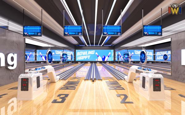 Indoor Interactive Bowling All In One Digital Bowling For Game Center