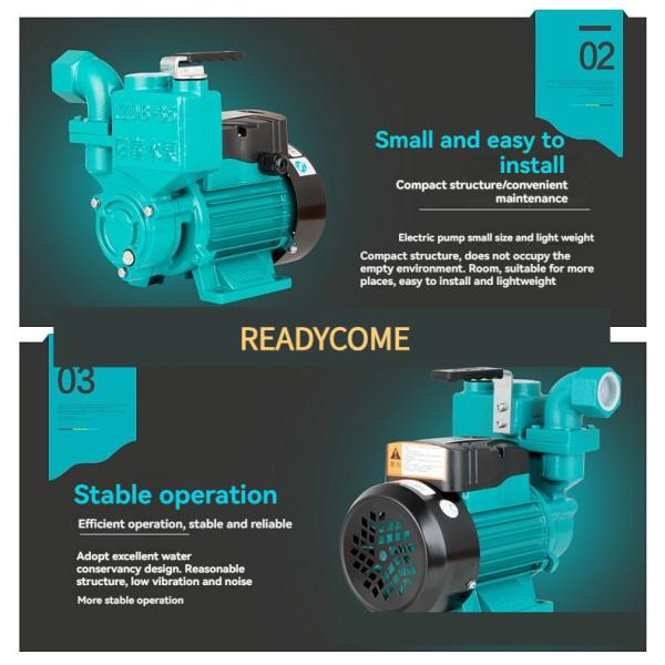 Household Cast Iron Water Supply Booster Pump for Home Pipeline