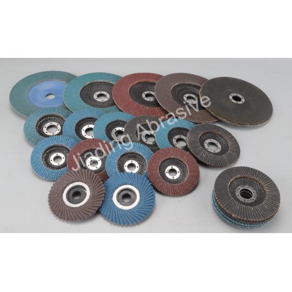 4''-7'' Zirconia Flap Disc Sanding Disc for Stainless and Metal FLAP SIZE 25X18MM