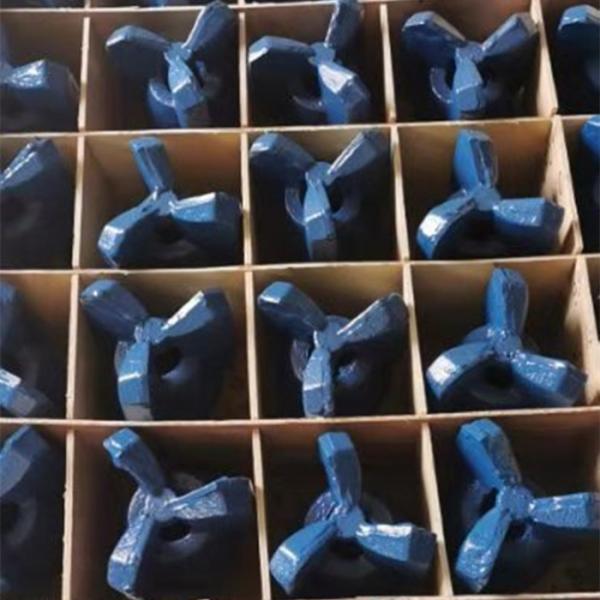 6'' ( 152mm ) 3 wings step drag bit rotary drill bit water well