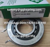 Revestimento de rolamentos cilíndricos de gaiola de nylon VW AG INA F-604757.04.NU - BNS - HLC com Snap Ring