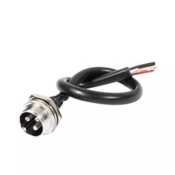 M8 M12 3 Pin 3 Core Robot Wiring Harness Male Female Connector Cable IP65