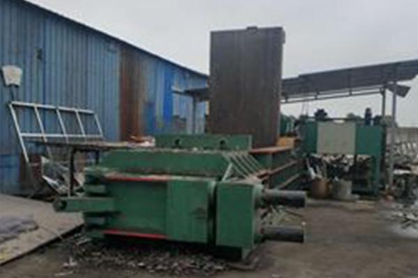 Industrial Horizontal Cardboard Baler  Waste Paper Recycling Baling Press Machine