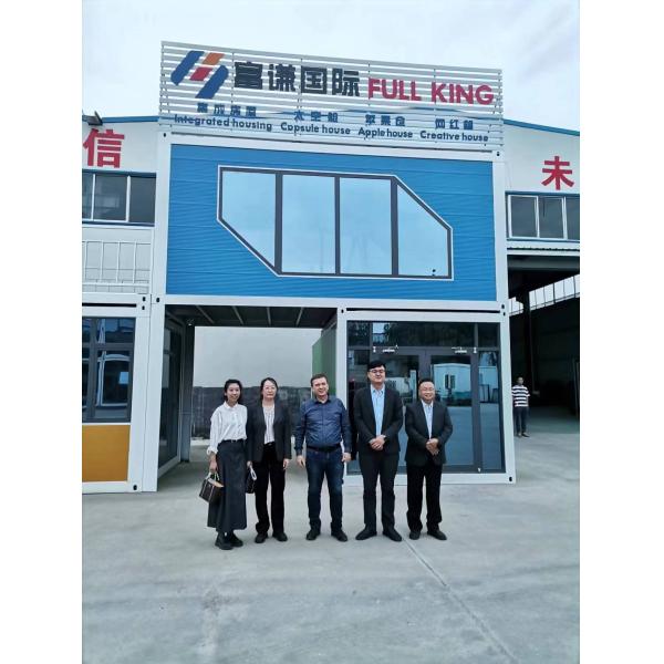 Container Houses Full King Prefabricated Office Building with Technical Support Online