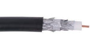 RG6 3.0 GHz Quad Shielded CATV Coaxial Cable UL CM Rated PVC for Digital Video