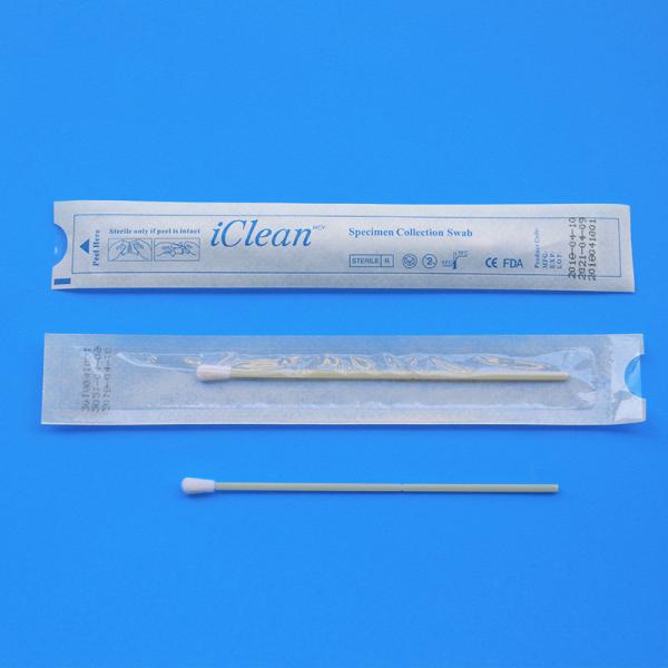 Oropharyngeal Sterile Flocked Swabs Disposable Individually Packaged