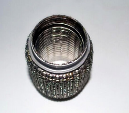 Широкая выхлопная труба раздела гибкого трубопровода пользы, труба Флекси вытыхания материала СС202 всеобщая