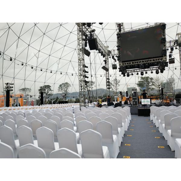 Ржавчины шатра купола диаметра 35m пламя концерта большой анти- поверхностное на открытом воздухе - retardant