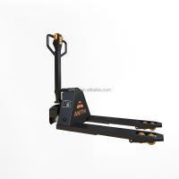 High Lift Truck 1 Ton Wheels Nylon PU Power Souce DC MOTOR AMTHI Scissor Lift Pallet Truck