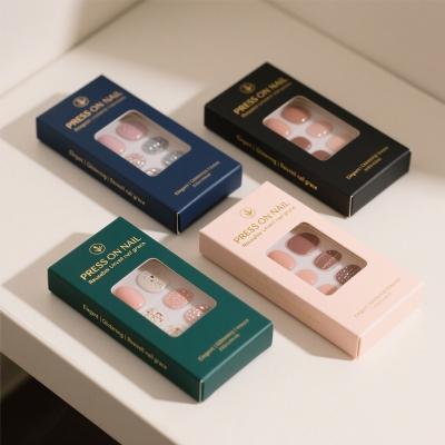 Custom Luxury Press on Nails Packaging Box with Magnetic Closure