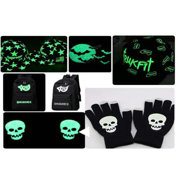 Glow In The Dark Film Luminous Heat Transfer Stickers For Clothes
