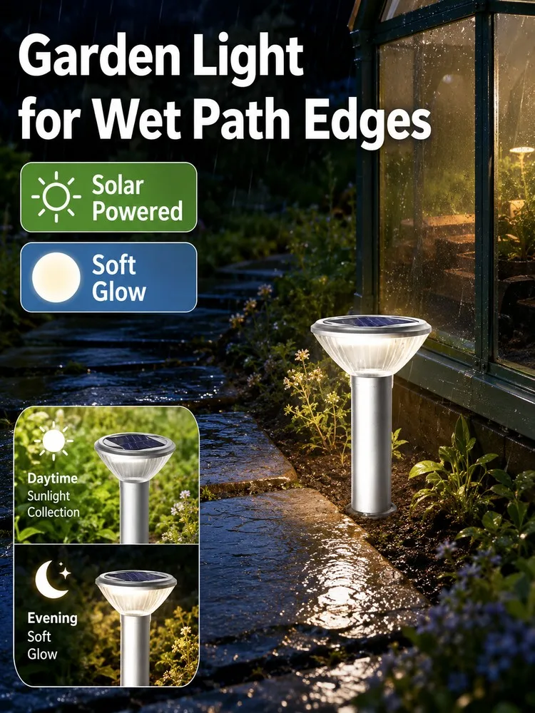 Multi Mount Solar LED Garden Light IP65 Waterproof Wide Coverage for Parks Pathways