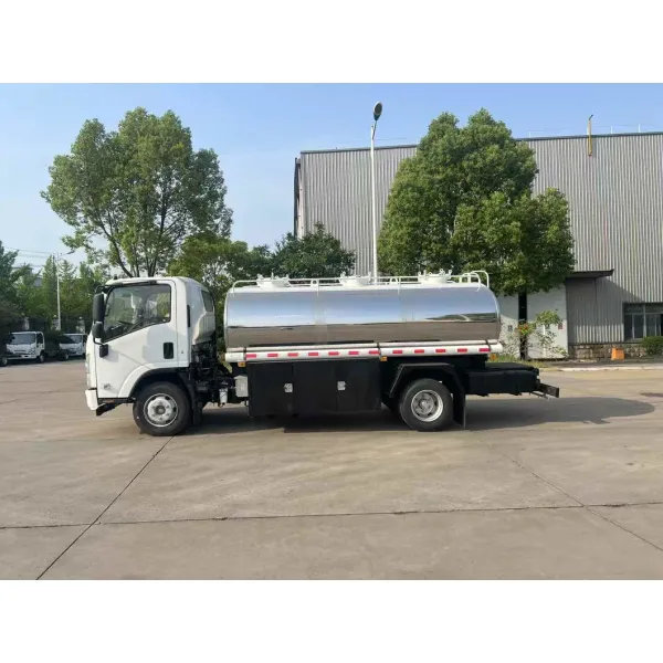 5000 Liters Milk Tank Transport Truck