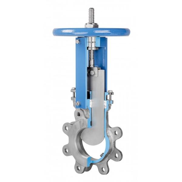 ANSI ножа служить фланцем запорной заслонкой DN25 PN 10 нержавеющей стали 150 LBS