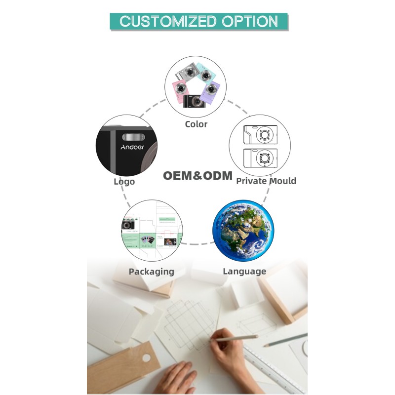 Wholesale Price HD 2.7K 48MP Digital Camera DSLR Camera 16X Digital Zoom 2.8'' IPS Screen Auto Focus Student Vlog Camera