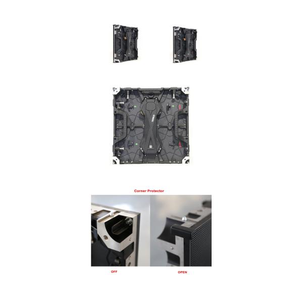 P3.91 HD Led Video Panel Rental Easy Installation Die Casting Aluminum Cabinet