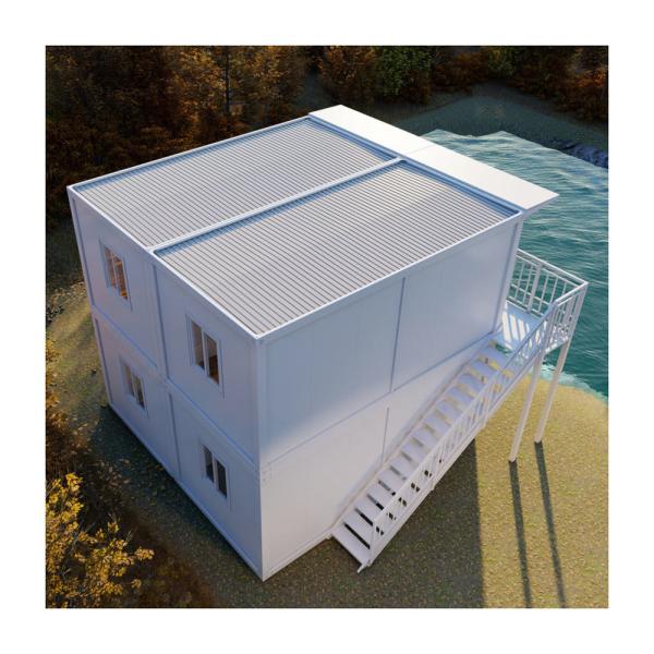 2 Story Prefabricated Mobile Portable Foldable Office Container OEM