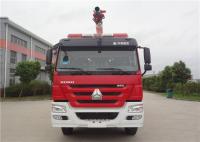 6x4 Drive 20 Meters Water Tower Fire Truck With Two-fold Waterway Boom