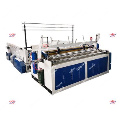 4.5*2.8*1.7m 3500kg 280m/Min Paper Rewinding Machine