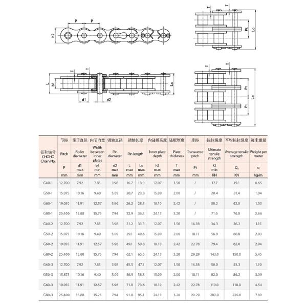 Wear Resistance Industrial Chain IMPCO LPG Parts