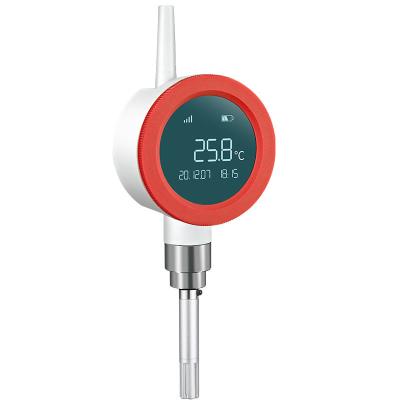 MQTT Wireless Temperature Sensor LoRA 4G Smart Digital Temperature Transmitter 0-600 Degree