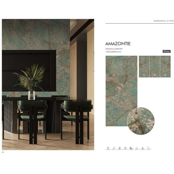 Non Slip Glazed Ceramic Kitchen Floor Tile For Indoor And Outdoor Spaces