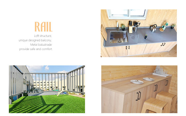 Светлые стальные модульные крошечные Prefab дома с интегрированной панелью стены для продажи для Ren