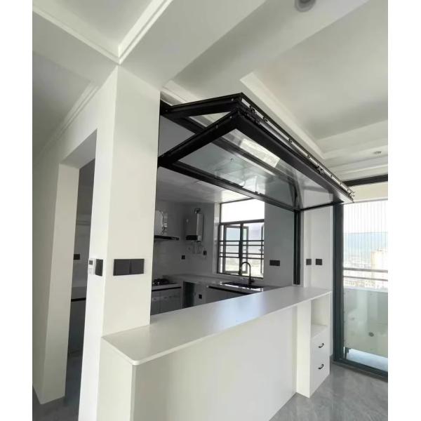 Hot Trends Folding Balcony Window Invisible Flyscreen Aluminium Casement