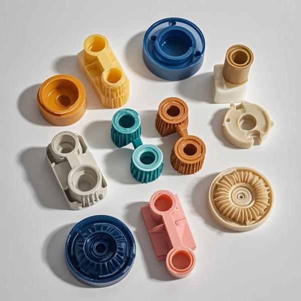Smooth Surface 0.005mm CNC Machining Plastic Parts OEM Services Industria