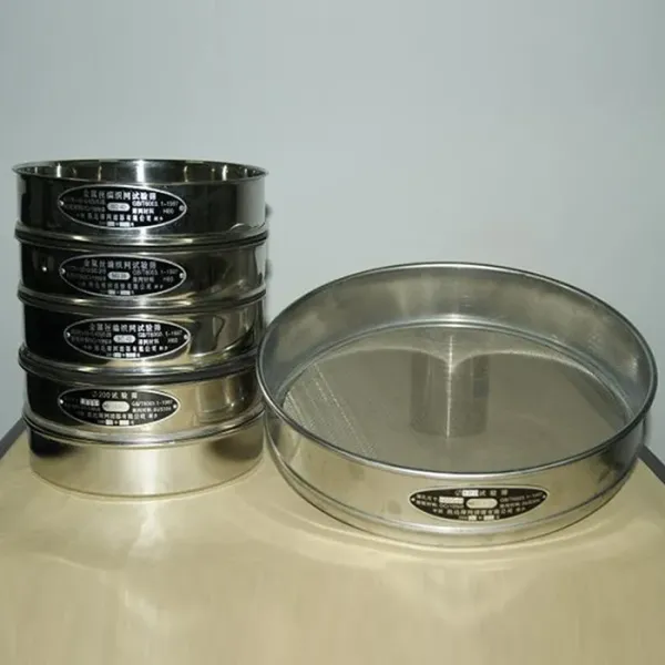 1 Micron - 120 Micron Test Sieve Mesh 304SS Wire Mesh Sieve