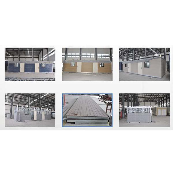 Australia diseña los equipos prefabricados de la casa, casa prefabricada moderna con revestimiento de WPC