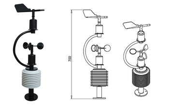 Estación meteorológica inalámbrica montada en vehículo BGT-CZ de monitorización de la temperatura