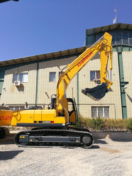 Excavateur à charge lourde de 25 tonnes ZG250 Excavateur à rampe économe en énergie