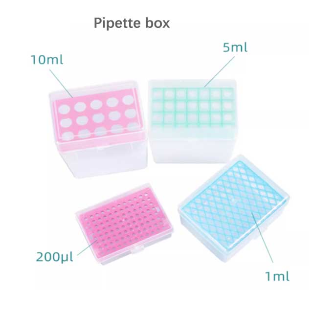 Lab Tip Head Pipette Nozzle Suction Head  10ul 200ul 1ml 5ml 10ml Pipette Gun Rack Suction Head Box