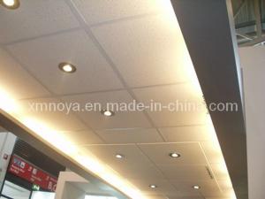 600*1200mm Tabuleiro decorativo de fibras de lã mineral / painel com forte