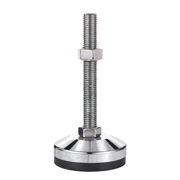 Shock-Absorbing Leveling Caster