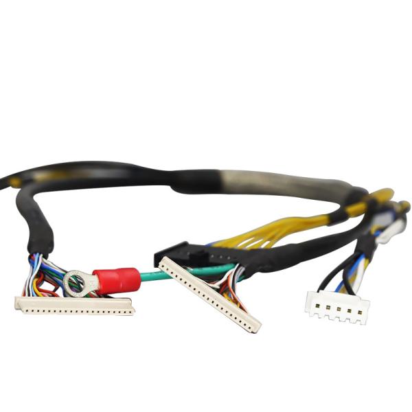 Industrial Wire Harness Cable Assembly ODM For Lcd Led Panel Tv Video