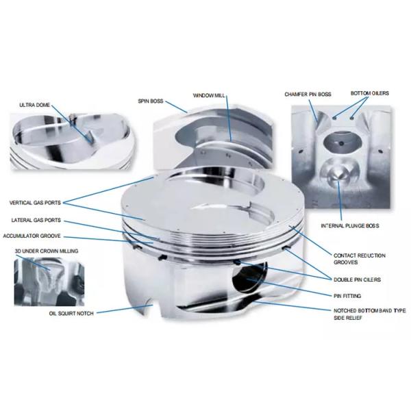 Кольцо поршеня пассажирского автомобиля & автозапчасти поршеня & рабочей втулки цилиндра С6ДЭ 33417-00010