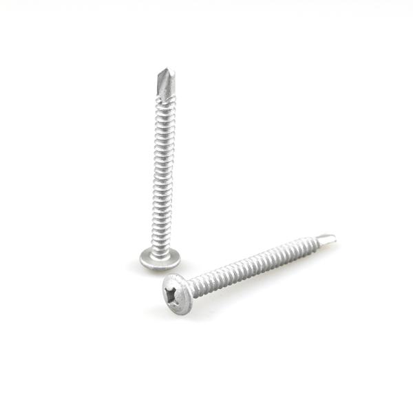 M5.5x60mm Stainless Steel Bi-Metal Self Drilling Screw Phillips Wafer Head Bimetal Screw