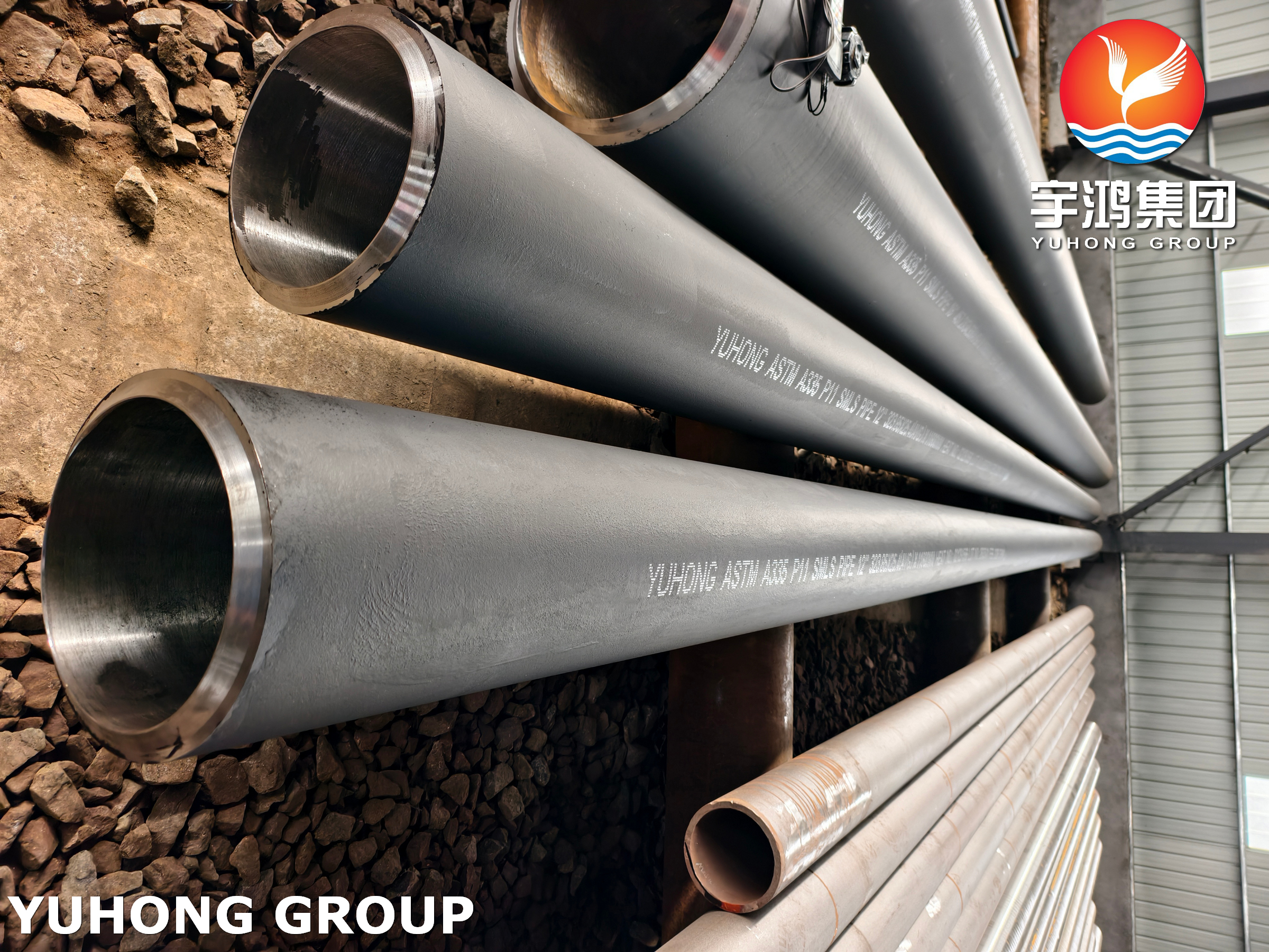 ASTM A335 / ASME SA335 P11 Seamless Alloy Steel Pipe For Hydrocracking Furnace