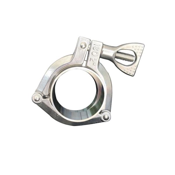 WENZHE Ss304 316L Stainless Steel 3Pc Pipe Quick Tri Clamp Three Piece Clamp Ferrul Clamp