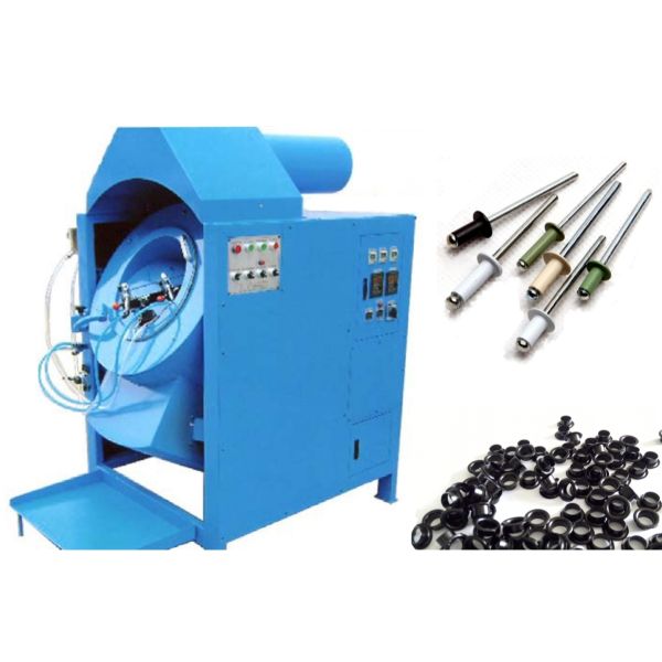 Automatic Spray Painting Machine for Rivet, Eyelets and Other Hardware