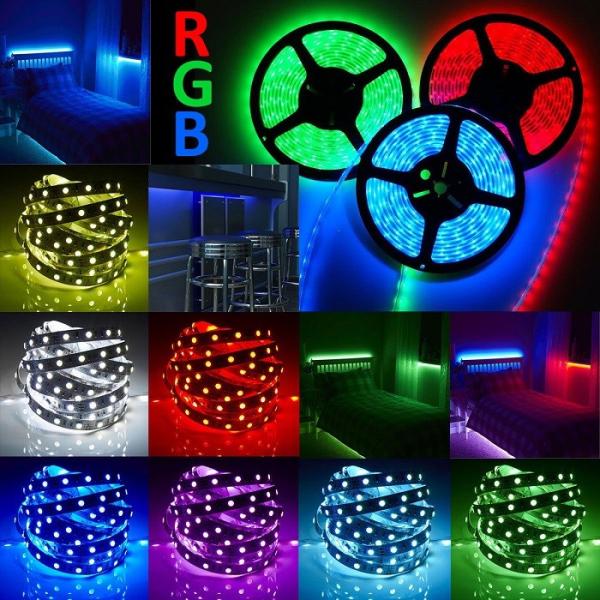 5050 RGB LED Strip 30LED/m 60LED/m 72LED/m 120LED/m