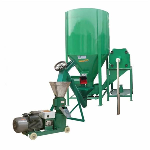 Electric Motor Animal Feed Mixer 3t/ H Farm Grinder Eco Friendly