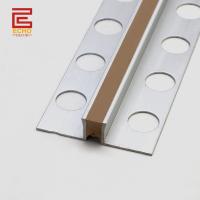 Pantallas de transición de suelo de aluminio, baldosas, banda de relleno conjunta de hormigón, 2 m