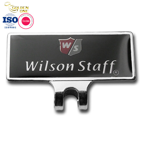 Iron Blank Golf Divot Tool Ball Mark Holder Round Golf Hat Clip