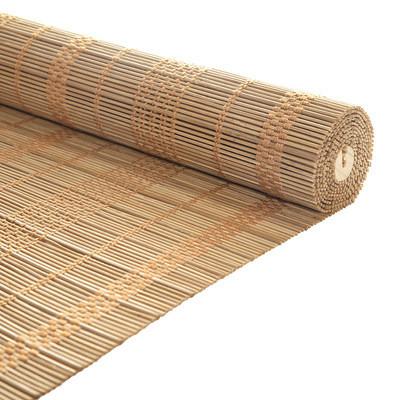Cortina colorida cega de bambu da proteção solar do rolo das máscaras de madeira para a casa 90*180cm