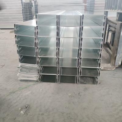 Electrical Anti Corrosion Heavy Duty Metal Cable Trough Wireway Cable Tray For Building