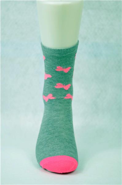Adults / Children Pink Room Anti Slip Socks with Odor Resistant Material